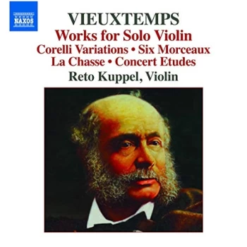Image of Reto Kuppel - VIEUXTEMPS:SOLO VIOLIN WKS CD