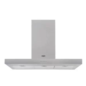 Image of Belling Cookcentre 444410347 110cm Flat Chimney Cooker Hood