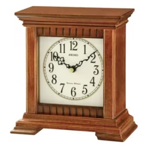 Image of Seiko Clocks Wooden Chiming Mantel Clock