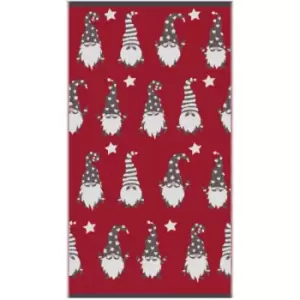 Image of Fusion - Christmas Gonks Jacquard 100% Cotton 650gsm Hand Towel, Multi
