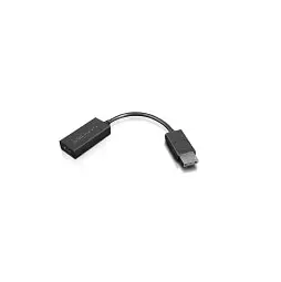 Image of Lenovo 4X90R61023 video cable adapter 0.225 m DisplayPort HDMI...
