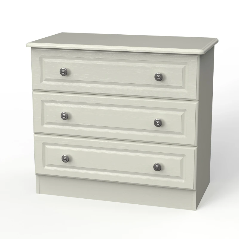Image of Kendal 3 Drawer Chest In Kashmir Ash (Ready Assembled)