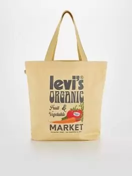 Image of Levis Pure Cotton Sustainable Dye Fresh Tote - Yellow