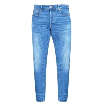 Image of G Star 3301 Tapered Jeans - Azure