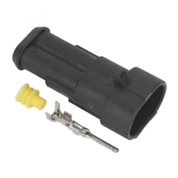 Image of Sealey SSC2M Superseal Male Connector 2-Way Pack of 5