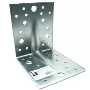 Image of Corner Angle Bracket kpw Heavy Duty Brace Reinforced diy Project - Size 105x105x90x2.5mm - Pack of 20