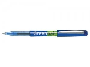 Image of Pilot Begreen Greenball Liquid Ink 0.7mm Blue PK10