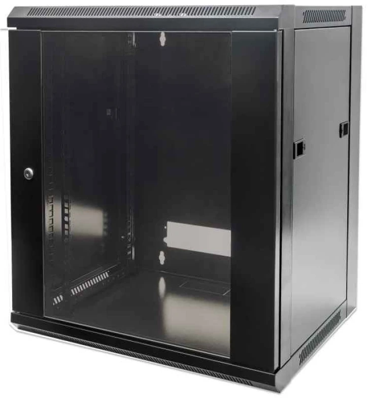 Image of Intellinet 19" Network Cabinet - Wall Mount (Standard). 15U. 600m