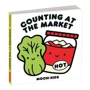 Image of counting at the market board book