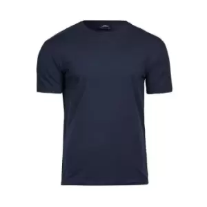 Image of Tee Jays Mens Stretch T-Shirt (S) (Navy Blue)