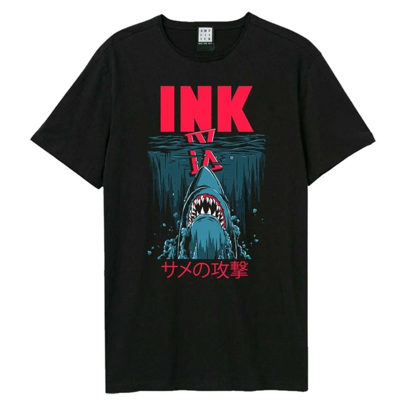 Image of Amplified Amplified Men Jaws Ice Nine Kills T-Shirt in Black Size: X-Small Black XS Male 5063852066315