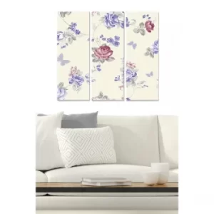 Image of MDF4919289 Multicolor Decorative MDF Painting (3 Pieces)