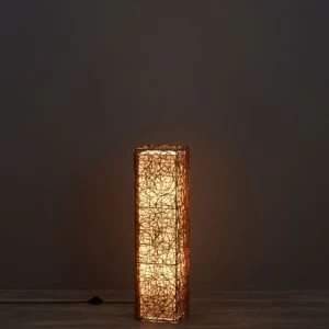 Image of Plymouth Brown cream Floor lamp