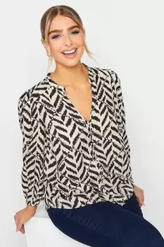 Image of Abstract Patterned Blouse