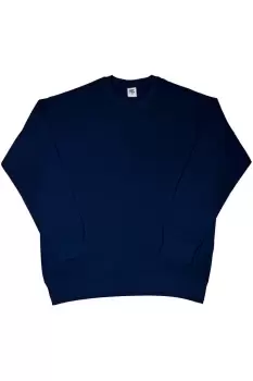 Image of Raglan Sleeve Crew Neck Sweatshirt
