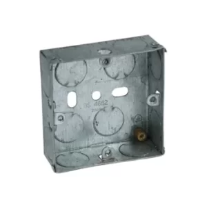 Image of Axiom Electrical Metal Socket Box 25mm (Pack 10)