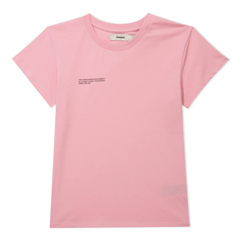 Image of Pangaia 365 Cotton T-Shirt Juniors Sakura Pink unisex 5-6 Yrs