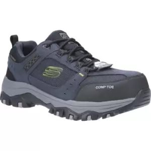 Image of Skechers Work Greetah Hiker Boot Navy / Black Size 8