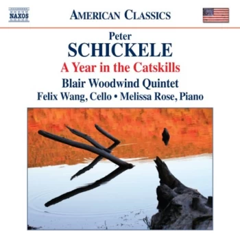 Image of Blair Woodwind Quintet - SCHICKELE:CATSKILLS CD