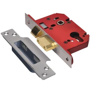 Image of Union StrongBOLT 22EU EUS-SS-3.0 Euro Sashlock Stainless Steel 81mm 3in