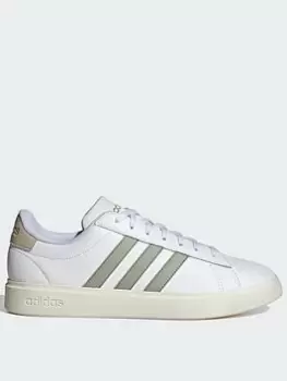 Image of adidas Sportswear Mens Grand Court Trainers - White, Size 6, Men