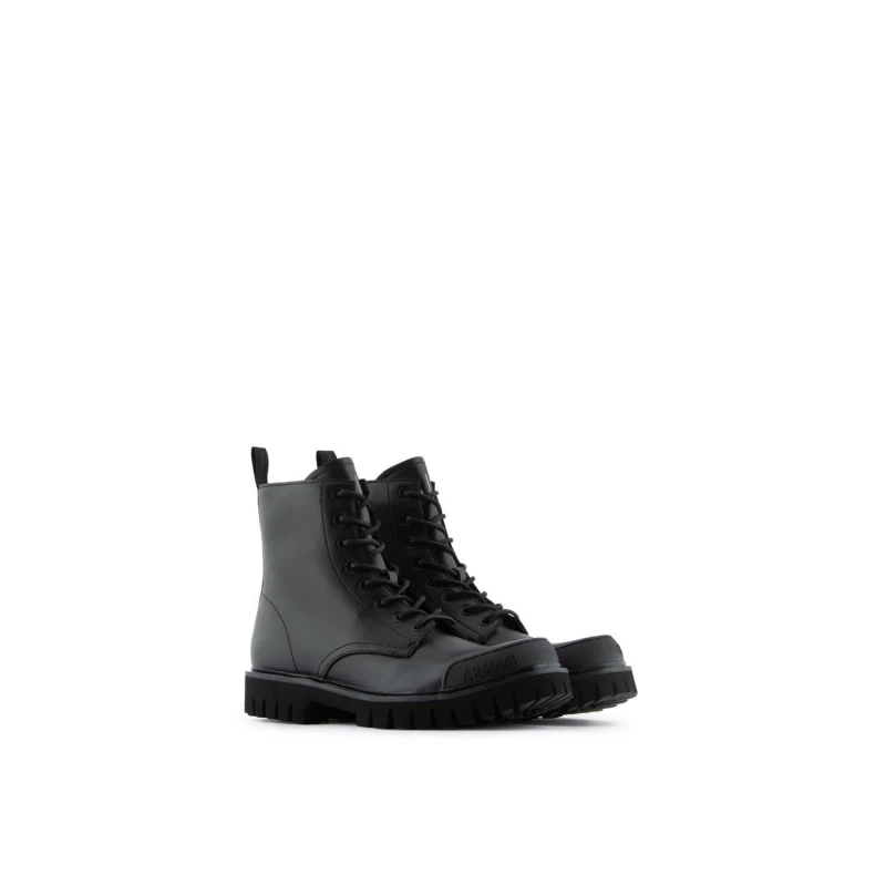 Image of Armani Exchange Boots Black male UK 5