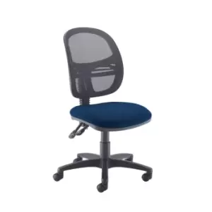 Image of Dams MTO Jota Mesh Medium Back Operators Chair with No Arms - Curacao Blue