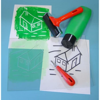 Image of Polymer Block (Transparent) 200 x 150mm (Pack of 10) - Major Brushes