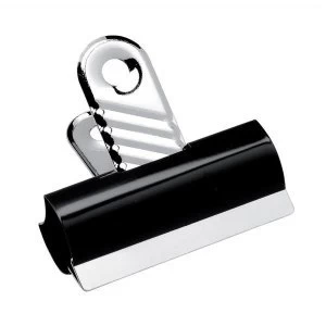 Image of 5 Star Office Grip Clips Metal Width 60mm Black Pack 10