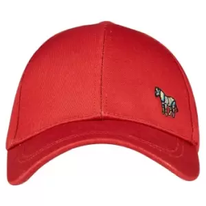 Image of Paul Smith Zebra Baseball Cap - Red