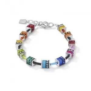 Image of GeoCUBE Classic Polaris & Rhinestone Multicolour Bracelet 4409/30-1500