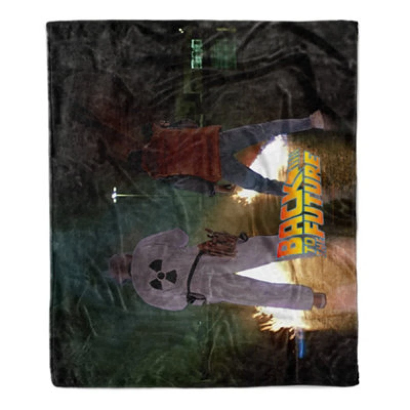 Image of Back to the Future First Test Fleece Blanket - M