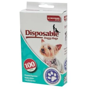 Image of Kingfisher Doggy Poop Bags - Pack of 100