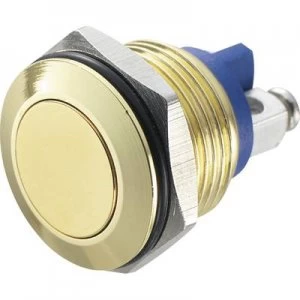 Image of TRU COMPONENTS GQ 16F G Tamper proof pushbutton 48 Vdc 2 A 1 x OffOn IP65 momentary