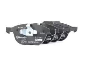 Image of BREMBO Brake pad set XTRA LINE P 24 061X Brake pads,Brake pad set, disc brake FORD,MAZDA,VOLVO,FOCUS III Turnier,Focus II Schragheck (DA_, HCP, DP)