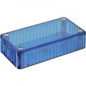 Image of Hammond Electronics 1591 BTBU 1591 BTBU Universal enclosure 112 x 62 x 31 Polycarbonate (PC) Blue