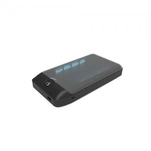 Image of V7 UV Sterilizer with Wireless charging 10W 2 UV-C Lamps 99.99% sterilization. Ideal for Smartphone up to 7" keys money face masks credit cards.