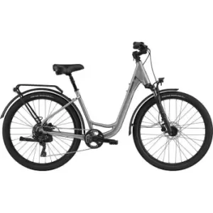 Image of Cannondale Adventure EQ Hybrid Bike - Grey