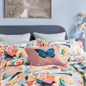Image of Ted Baker Abstract Art Double Duvet Cover, Multi