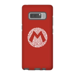 Image of Nintendo Super Mario Mario Items Logo Phone Case - Samsung Note 8 - Tough Case - Matte