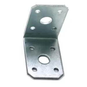 Image of Metal Support Framing Anchor Bracket Connection Zinc - Size 50x50x35x2.5mm - Pack of 30