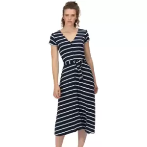 Image of Regatta Womens Maisyn Tie Belt Mid Length Sun Dress UK 20- Waist 38', (96cm)