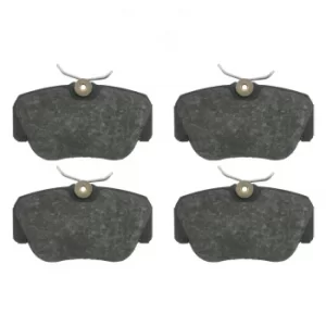 Image of Brake Pad set 16061 by Febi Bilstein Front Axle