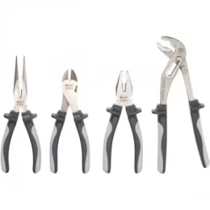 Image of Toolcraft 814611 Professional Work Pliers Set 4 Piece