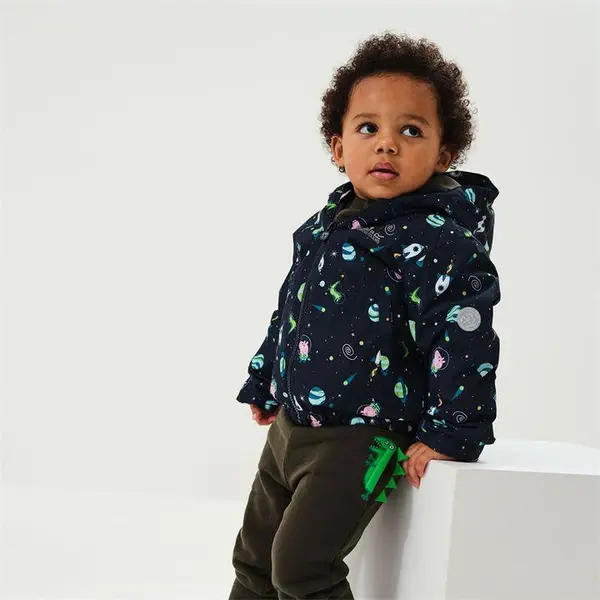 Image of Regatta Peppa MuddyPuddle Waterproof Jacket - Blue C60-C72