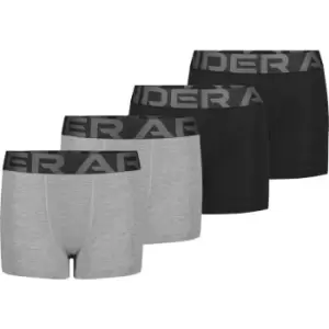 Image of Under Armour Boxer Briefs 4 Pack Junior Boys - Grey