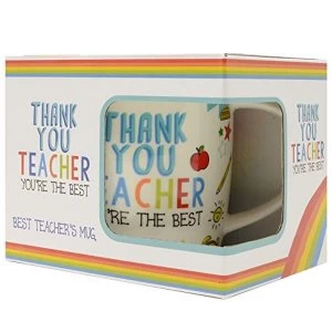 Image of Thank You Teacher New Bone China Mug
