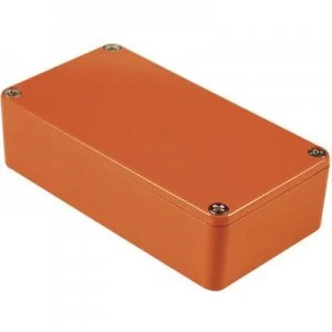 Image of Hammond Electronics 1590BBRD 1590BBRD Universal enclosure 118.5 x 93.5 x 34 Aluminium Red