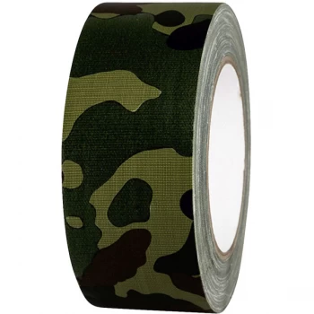 Image of Toolcraft 1047029 Fabric Adhesive Tape 50mm x 25m - Camouflage