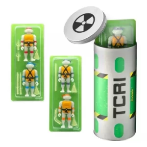 Image of Teenage Mutant Ninja Turtles ReAction Action Figure 4-Pack Ooze Canister GITD SDCC 2020 10 cm